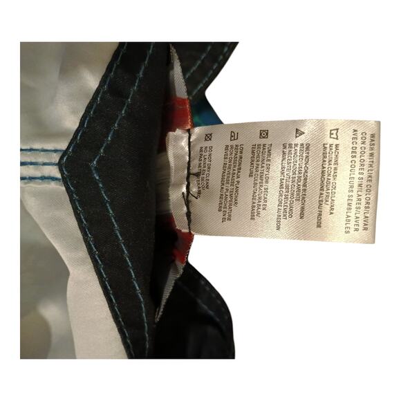 Elite MMA Mens Swim Trunks Blue Graphic Cobra Striking Size XL New With Tags - Picture 8 of 12